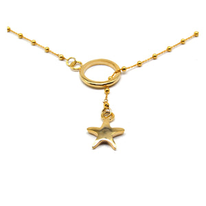 Collana saliscendi con ciondolo