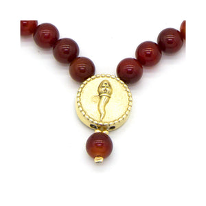 collana cornosangennaro con corniole