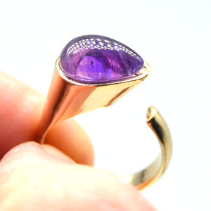 Anello petalo