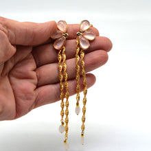 Carica l&#39;immagine nel visualizzatore di Gallery, earcuff con quarzo rosa