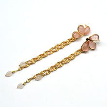 Carica l&#39;immagine nel visualizzatore di Gallery, earcuff con quarzo rosa